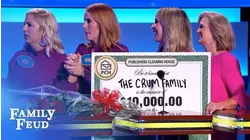 Alli and Lindsay's payday! | Family Feud