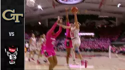 Georgia Tech vs. NC State Women's Basketball Highlight (2021-22)