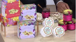 Spring Floral Foods: Lavender Ice Cream, Artisanal Crackers, More