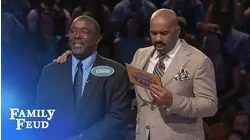 Edwin takes a swing at $20,000 | Family Feud