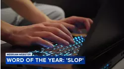 Merriam-Webster's 2025 word of the year is 'slop'