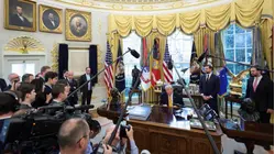 Trump urges NATO and China to help reopen Strait of Hormuz