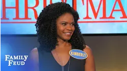 Kimberly Elise reveals her character in Almost Christmas! | Family Feud
