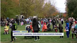 Kids trick-or-treat through Westport during annual Halloween celebration