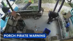 Porch pirate targets same home twice in two days