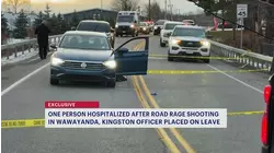 Witness video shows road-rage shooting involving off-duty Kingston police officer in Wawayanda