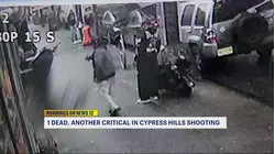 Deadly shooting caught on video in Cypress Hills leaves one man dead, another critically injured