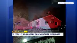 Milford residents escape midnight basement fire thanks to smoke alarms