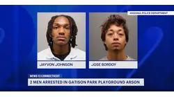 2 teens charged in fire that burned playground to the ground in Ansonia