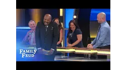 Tarzan's reaching for his WHAT??!! | Family Feud