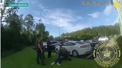 Officer Chases Suspect On Horse