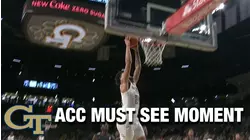 Georgia Tech's Rodney Howard With A Pair Of Sweet 1st Half Dunks | Must See Moment