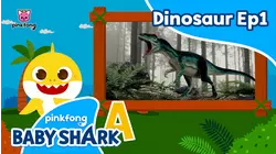 Learn ABC with Baby Shark Dinosaur Ep1