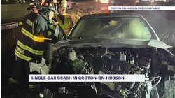 Single-vehicle crash in Croton-on-Hudson sends driver to hospital