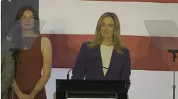 Mikie Sherrill speaks to supporters after projected win as NJ governor