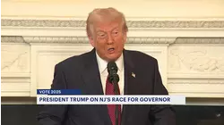 Trump says gov't shutdown may have led to Sherrill's win