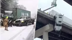 Winter Storm Brings Snow to Northeast, Causing Chaos on Roads