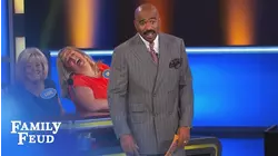 Nope! Steve ain't wearing THAT! | Family Feud