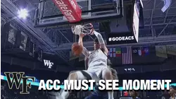 Wake Forest's Alondes Williams Sets Teammate Up & Slams One Himself | ACC Must See Moment