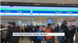 TSA gives advice on busy holiday travel season