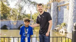 MrBeast hosts Make-A-Wish event at Disneyland