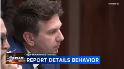 Report: Drug test behavior of man charged in wife's high-rise murder