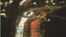 Severe storms strike on busiest day for air travel ahead of Thanksgiving