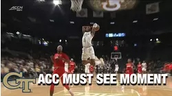 Georgia Tech's Deivon Smith Secures The W With The Dunk | Must See Moment