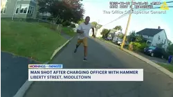 Authorities: Man shot following police officer hammer attack in Middletown