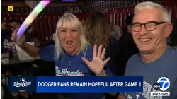 Dodgers fans remain hopeful after Game 1 loss to Blue Jays