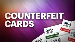 Two men indicted for making and selling fake OSHA cards