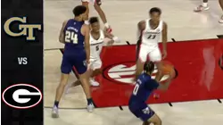 Georgia Tech vs. Georgia Men's Basketball Highlight (2021-22)