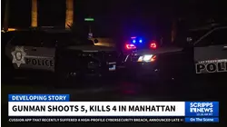 Las Vegas authorities looking into background of NYC shooter
