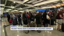 Thanksgiving holiday travel rush underway at LaGuardia Airport