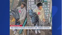 2 teens attacked on 2 train platform at Prospect Avenue station