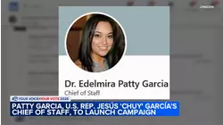 Patty Garcia to launch campaign after 'Chuy' Garcia's controversial exit