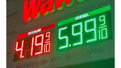 Gas prices surge past four dollars as state average jumps up nine cents in a day