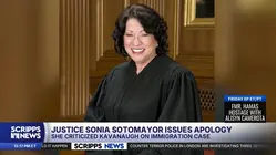 Sotomayor apologizes for 'hurtful' comments about Kavanaugh on immigration