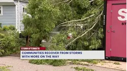 'Heavy winds, wicked lightning.' LI communities reeling from Saturday's storm slammed with Sunday's severe weather