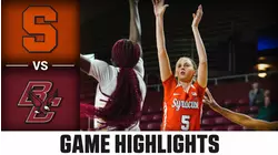 Syracuse vs. Boston College Women's Basketball Highlights (2022-23)