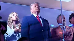 Trump es el primer presidente en asistir a una final de la NBA y lo recibieron con muchos abucheos