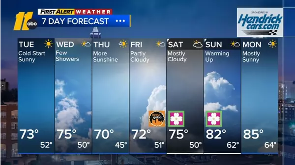 Overnight weather forecast - WTVD ABC11 24/7 Streaming Channel | Xumo Play