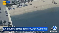 LA County warns people to avoid beaches due to high bacteria levels ahead of heat wave