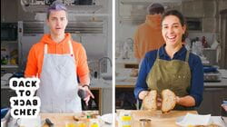 Ninja Tries to Keep Up with a Professional Chef