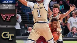 Virginia Tech vs Georgia Tech  Condensed Game | 2019-20 ACC Men's Basketball