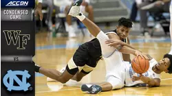 Wake Forest vs. North Carolina Condensed Game | 2020-21 ACC Men's Basketball