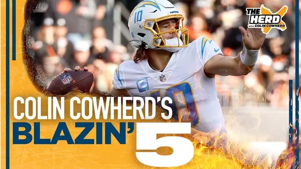 Blazin' 5: Colin Cowherd's picks for Week 2 of the 2021 NFL season