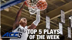 2021-22 ACC Basketball Plays Of The Week (Jan 10th-Jan 16th)