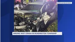 Man faces multiple charges in wrong-way Readington Township crash