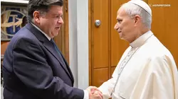 Gov. Pritzker meets with Pope Leo XIV